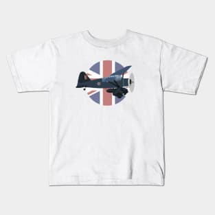 Lysander British WW2 Airplane Kids T-Shirt